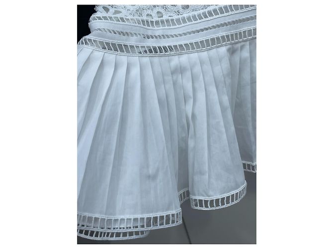 Vestido Chanel de encaje blanco - vista 5