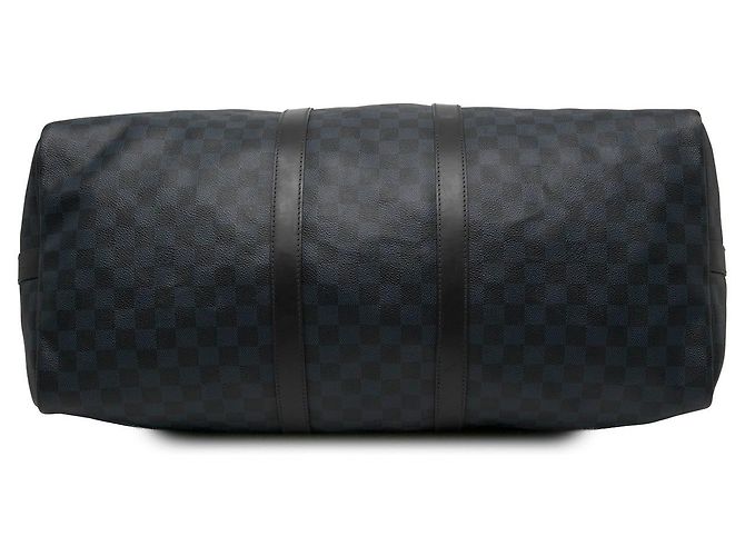 Borsa da viaggio Louis Vuitton Damier Cobalt Keepall Bandouliere 55 Blu - vista 3