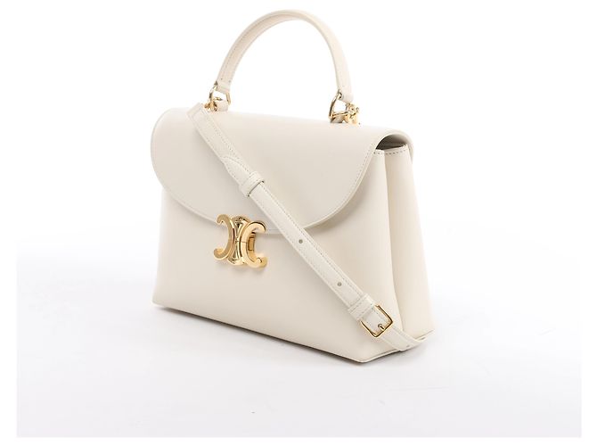 Céline Borsa 2Way Celine Nino Medium in pelle Beige - vista 2