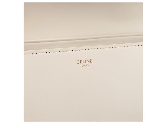 Céline Borsa 2Way Celine Nino Medium in pelle Beige - vista 8