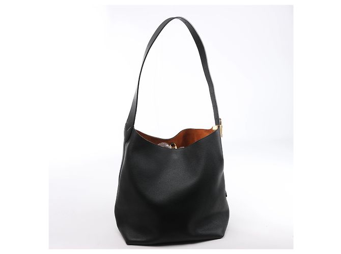 Borsa a tracolla Louis Vuitton Lowkey Hobo MM in nero M24856 - vista 2