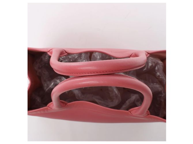 Borsa a tracolla Christian Dior Book Tote Medium in pelle rosa - vista 6