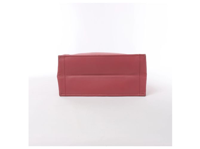 Borsa a tracolla Christian Dior Book Tote Medium in pelle rosa - vista 7