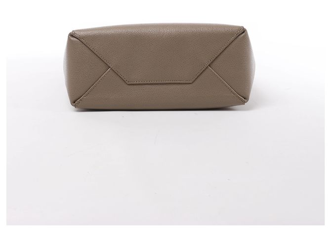 Céline Celine Vertical Cabas Small Borsa a mano 2Way in pelle Beige - vista 7