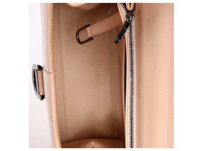 Borsa 2Way Delvaux Brillant MM in pelle Rosa - vista 13