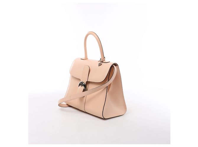 Borsa 2Way Delvaux Brillant MM in pelle Rosa - vista 2