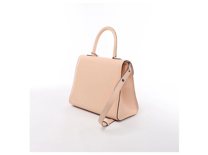 Borsa 2Way Delvaux Brillant MM in pelle Rosa - vista 3
