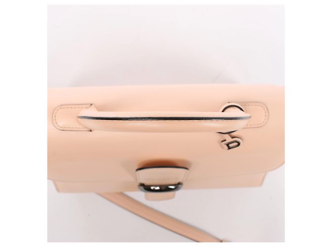Borsa 2Way Delvaux Brillant MM in pelle Rosa - vista 5