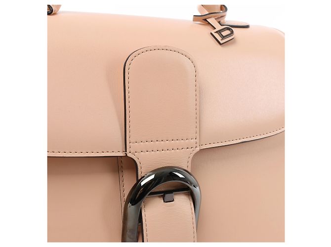 Borsa 2Way Delvaux Brillant MM in pelle Rosa - vista 8