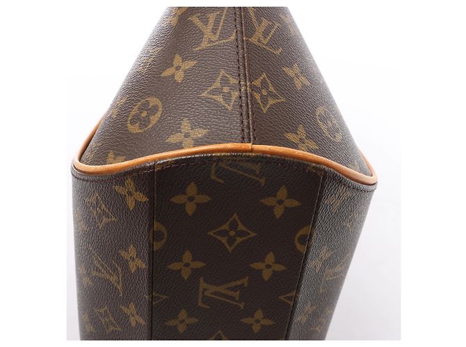 Borsa a mano Louis Vuitton Ellipse MM Monogram in marrone M51126 - vista 13