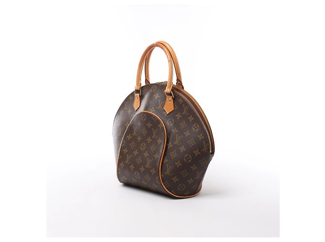Borsa a mano Louis Vuitton Ellipse MM Monogram in marrone M51126 - vista 3