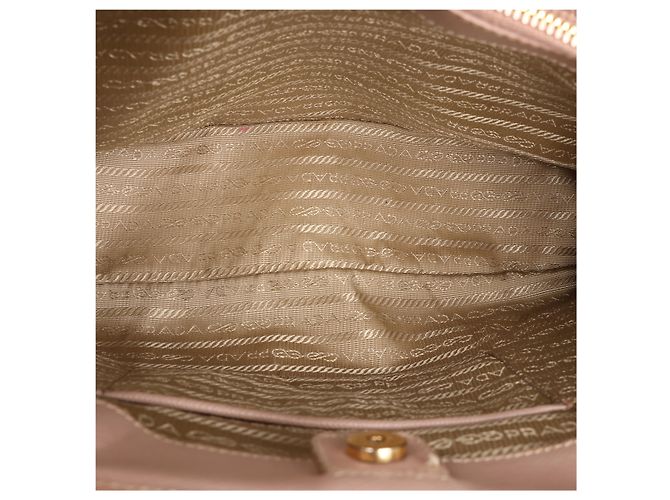 Borsa 2Way Prada Galleria in pelle Saffiano Beige - vista 11