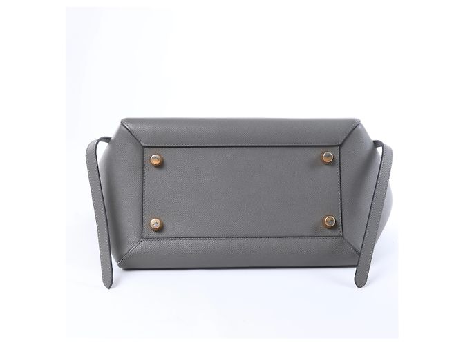 Céline Celine Belt Bag Mini Leather 2 Way Handbag in Gray - vista 7