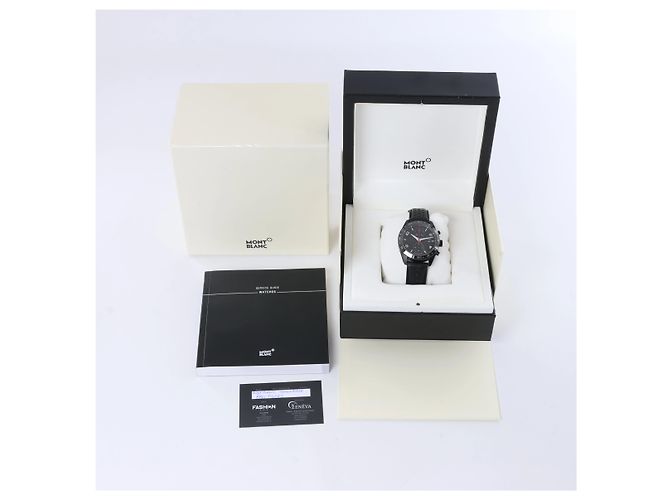 Montblanc Timewalker Automatic Wristwatch, ref 116102, quadrante nero - vista 11