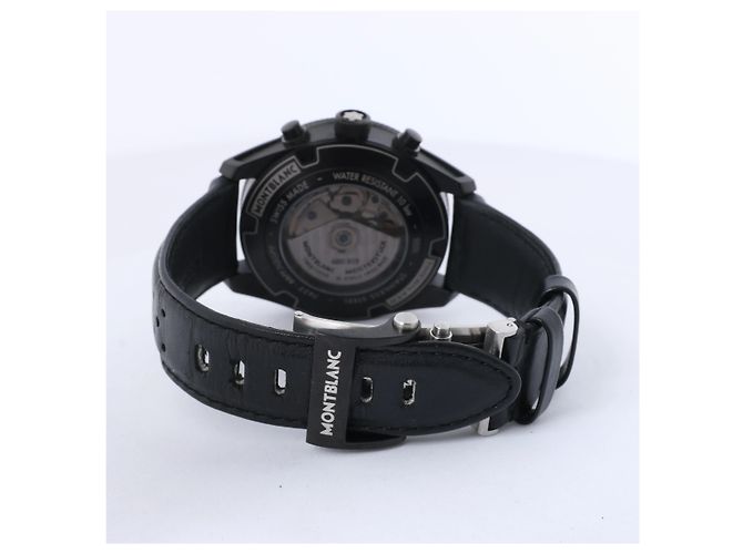 Montblanc Timewalker Automatic Wristwatch, ref 116102, quadrante nero - vista 5