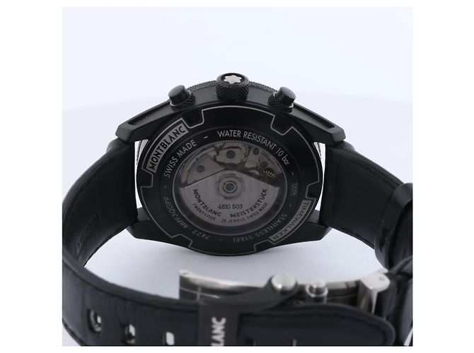 Montblanc Timewalker Automatic Wristwatch, ref 116102, quadrante nero - vista 8
