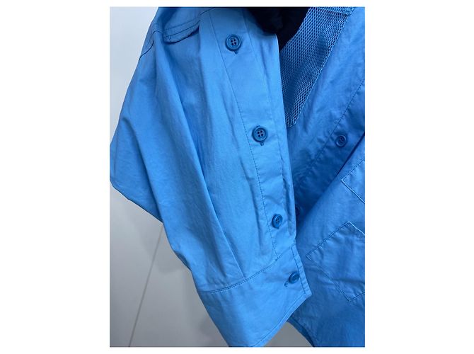 Camisa Fendi de algodón azul - vista 5