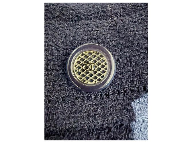 Chanel Jacke aus Navy Tweed Station Collection Größe 36 - Ansicht 5