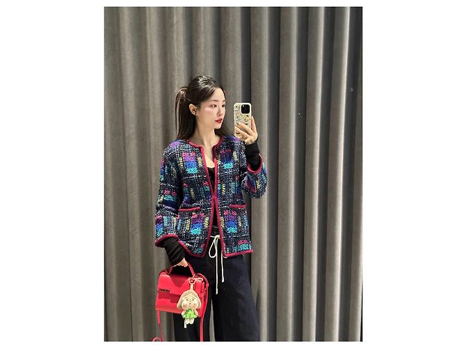 Chanel Data Center Tweed Jacke - Ansicht 7