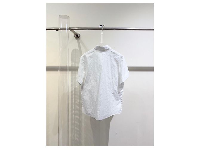 Top Chanel Blanco de Algodón con Estampado de Estrellas - vista 6