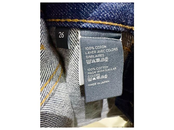 Shorts de denim azul Céline - vista 5