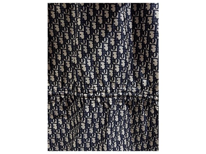 Dior Kleid mit All-over-Logo aus Polyester Größe 36 - Ansicht 5