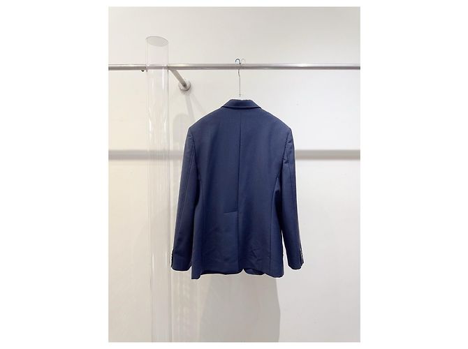 Miu Miu Navy Wool Jacket - view 4