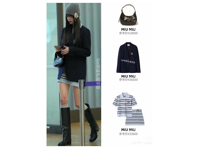 Miu Miu Navy Wool Jacket - view 7