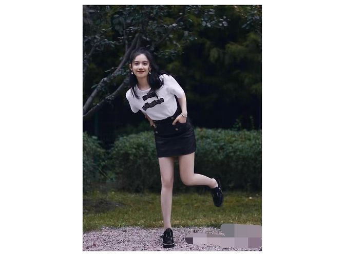 Top Sweatshirt Chanel Blanco de Algodón con Bordado Coco - vista 3