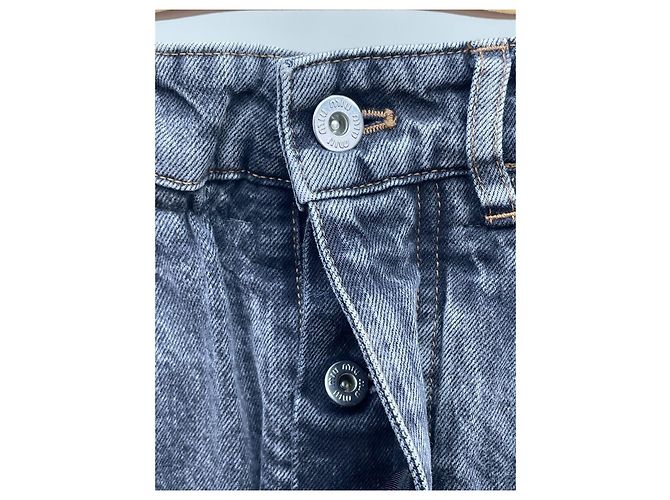 Falda de denim azul Miu Miu - vista 4