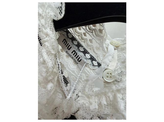 Top de encaje Miu Miu - vista 3