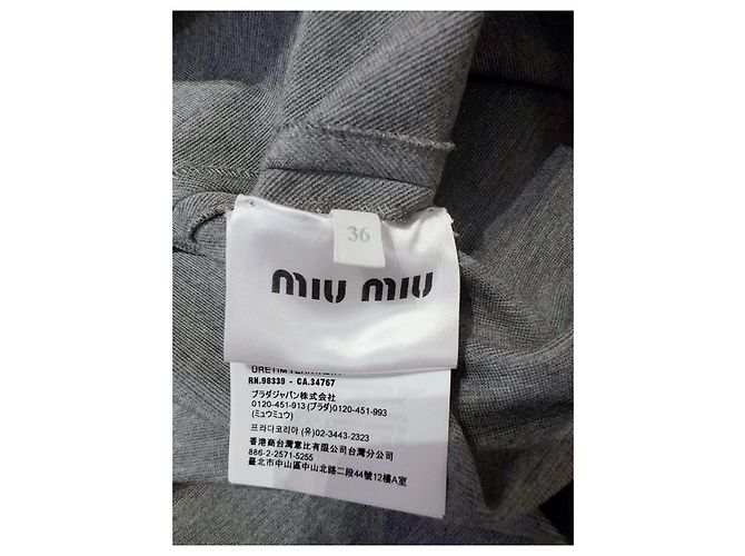 Vestido Miu Miu de algodón - vista 5
