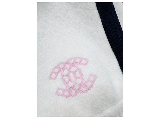 Chanel Coco Neige Bestickter Color-Block Kaschmir Pullover - Ansicht 3