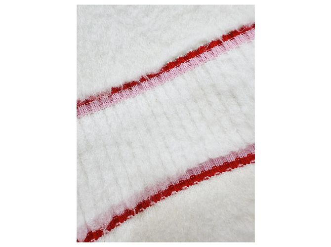 Chanel Coco Neige Bestickter Color-Block Kaschmir Pullover - Ansicht 4