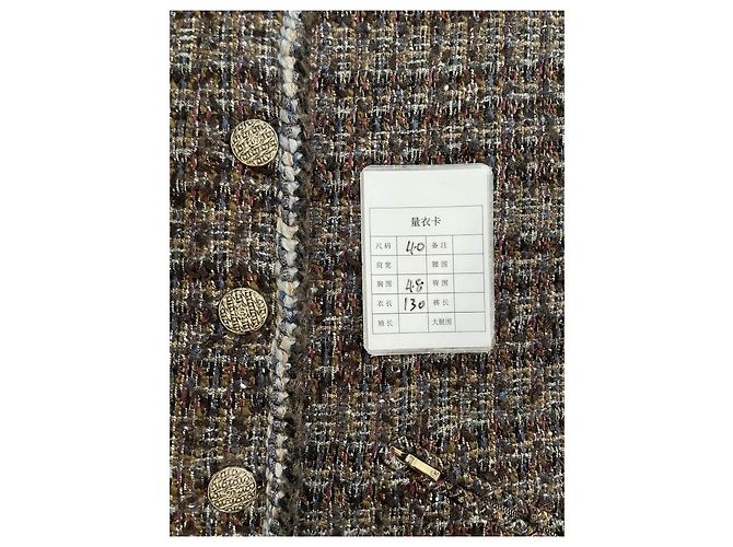 Chaleco Largo de Tweed Chanel - vista 6