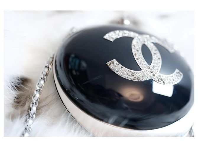 Borsa Chanel UFO Navy in Acrilico e Strass Edizione Limitata - vista 8