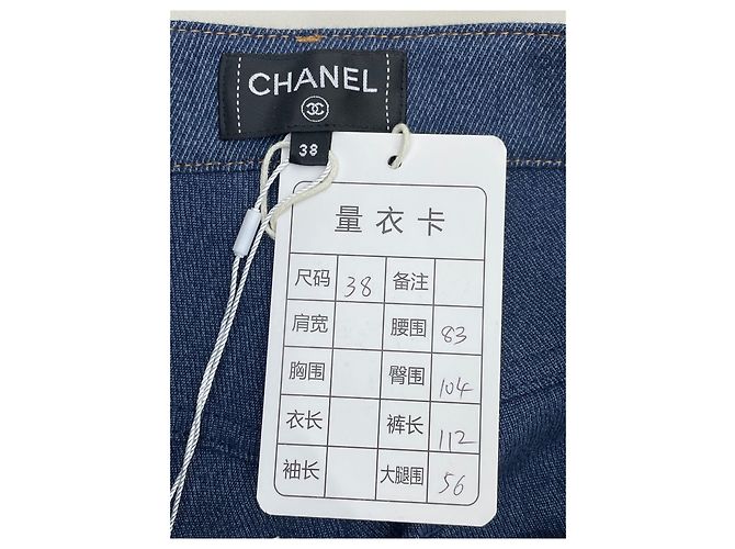 Vaqueros Chanel 26S Slim Fit Azul Denim - vista 9
