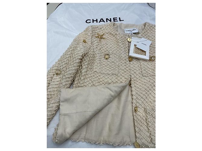 Chanel Tweed Jacke 26M Cruise Größe 38 - Ansicht 7