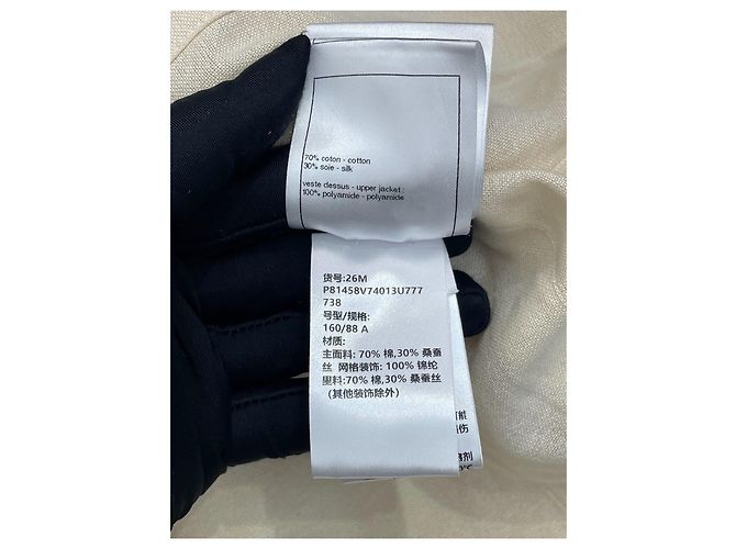 Chanel Tweed Jacke 26M Cruise Größe 38 - Ansicht 8