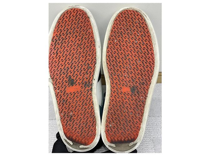 Baskets color-block en cuir Hermès - vue 6