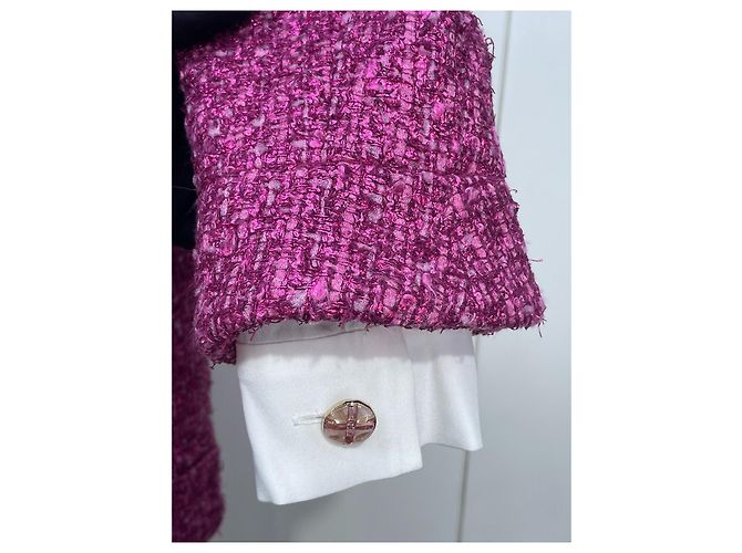 Chanel Tweed Jacke Größe 34 - Ansicht 3