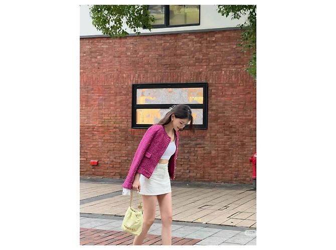 Chanel Tweed Jacke Größe 34 - Ansicht 7