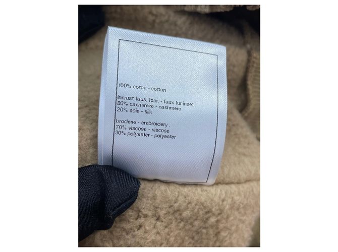 Sudadera Teddy Chanel 24K de algodón Talla 38 - vista 7