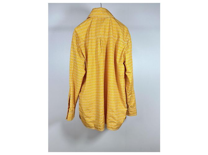 Fendi Windjacke Gelb mit Allover-Logo Polyamid - Ansicht 2