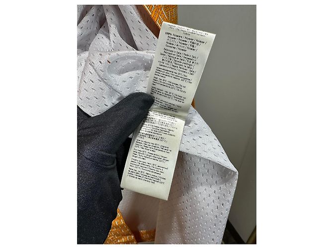 Fendi Windjacke Gelb mit Allover-Logo Polyamid - Ansicht 9