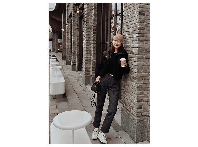 Hermès Black Polyamide Jacket with Lambswool Trim Size 38 - view 6