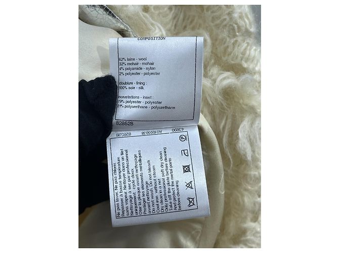 Chanel Jacke aus beige Tweed Größe 34 - Ansicht 7