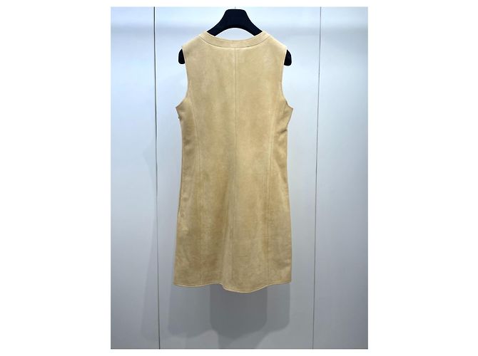 Chanel Kleid Camel Wildleder - Ansicht 2