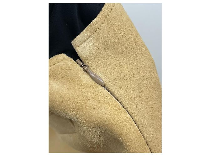 Chanel Kleid Camel Wildleder - Ansicht 4