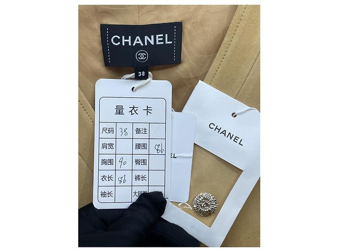 Chanel Kleid Camel Wildleder - Ansicht 7